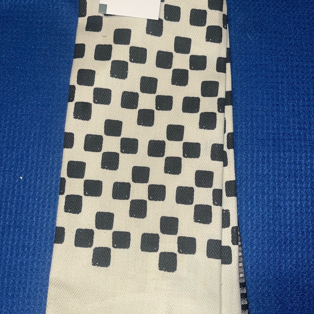Black and White dish towel 2 pack